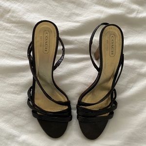 vintage coach kitten heels